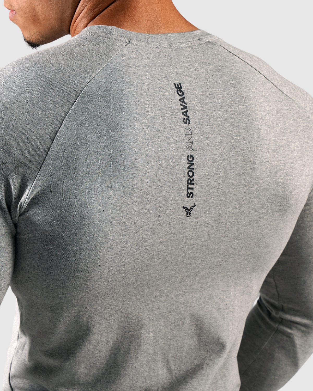 Essential Long Sleeve - Grey Marl