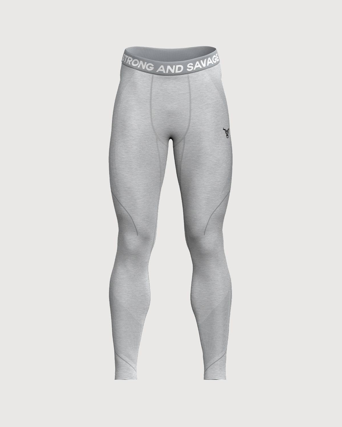 Progress Seamless Leggings - Gris Chiné