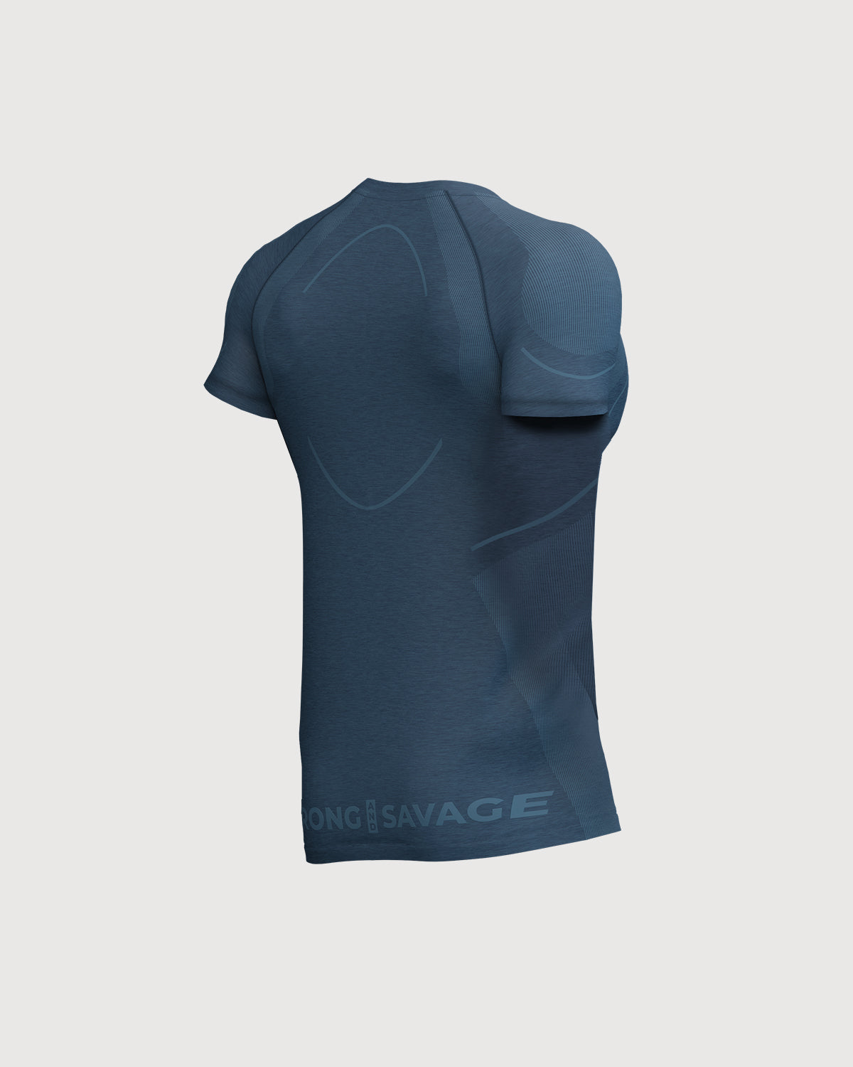 Progress Seamless T-Shirt - Marine Chiné