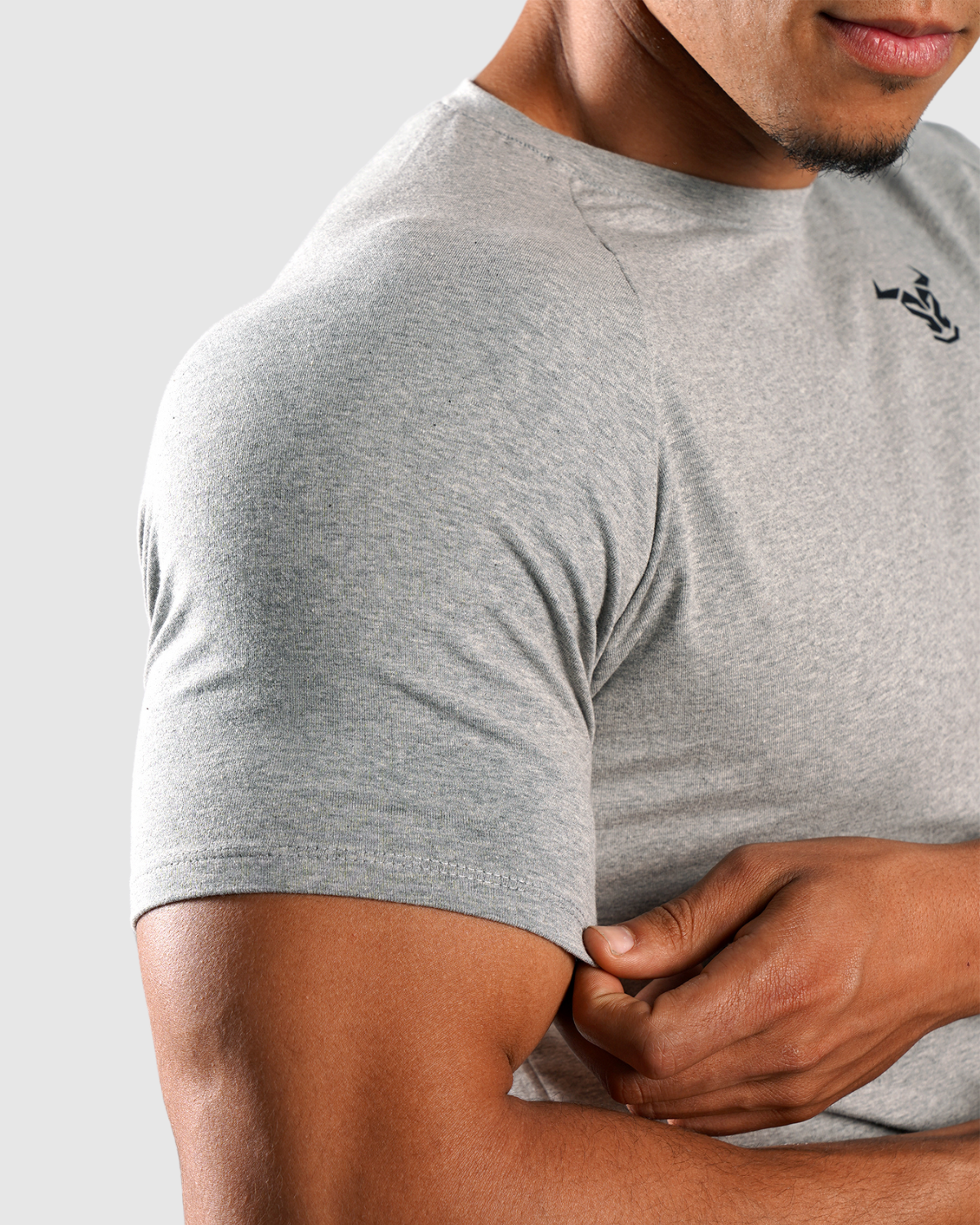 Essential T-shirt - Gris Chiné