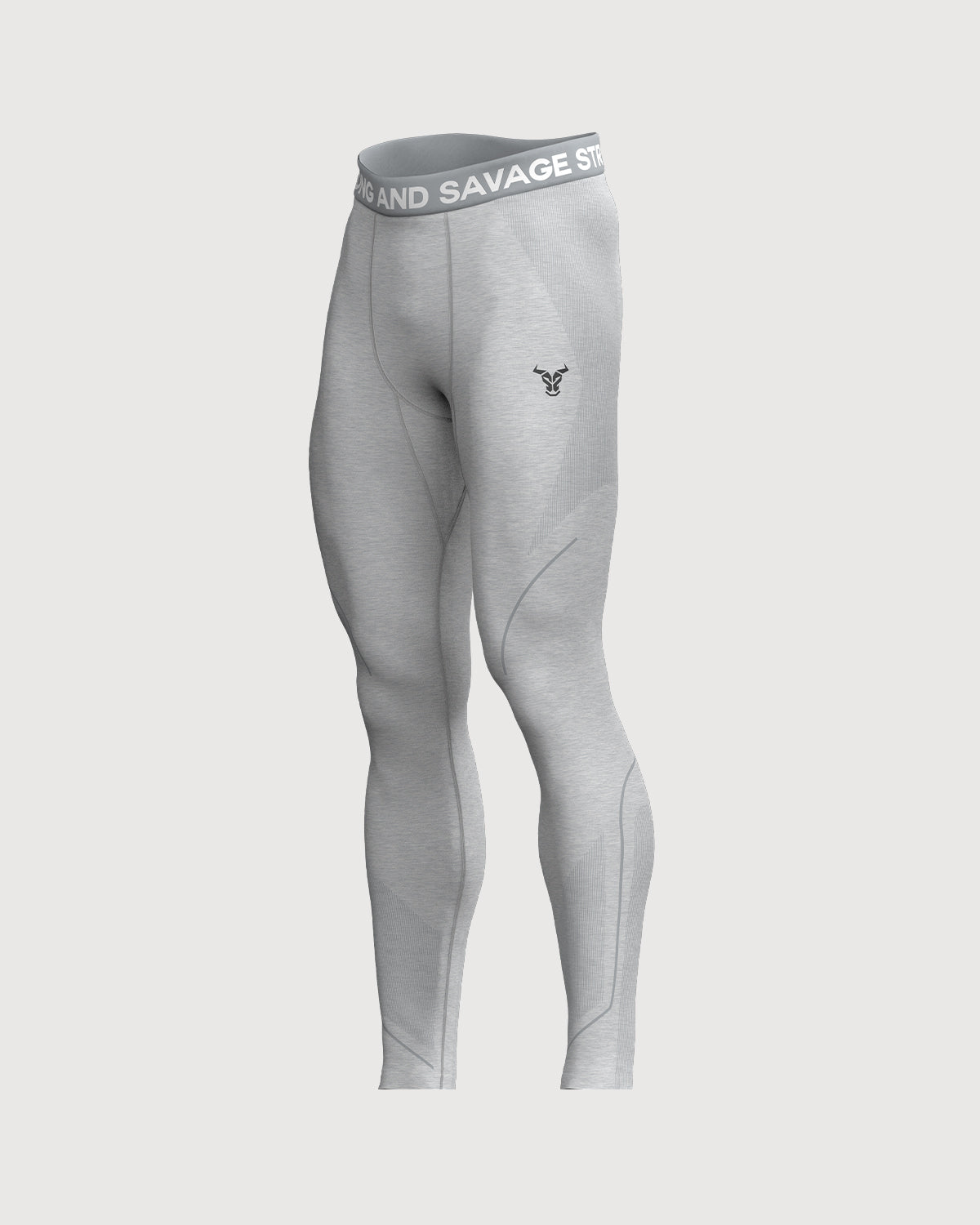 Progress Seamless Leggings - Gris Chiné