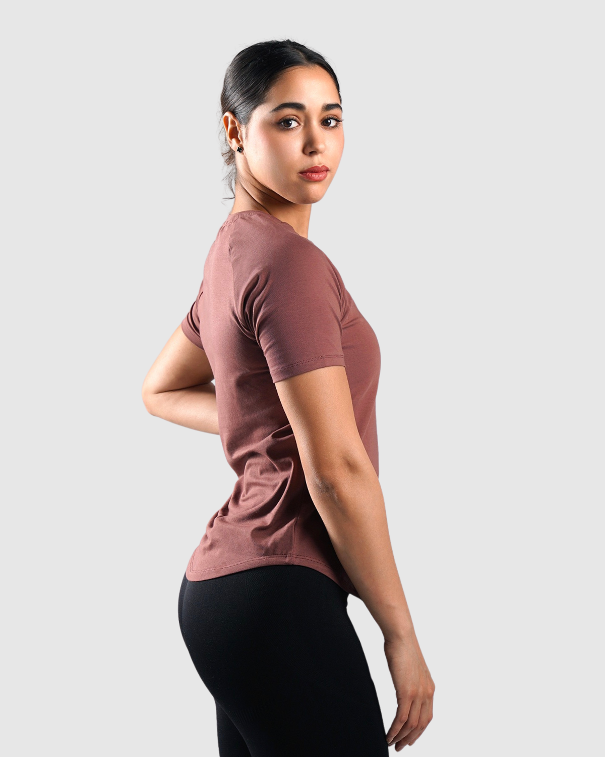 Essential T-shirt Women - Burgundy