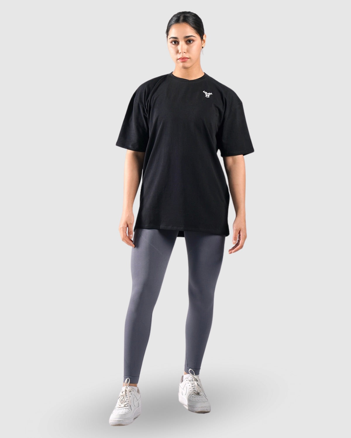 Essential Oversized Women T-shirt - Black