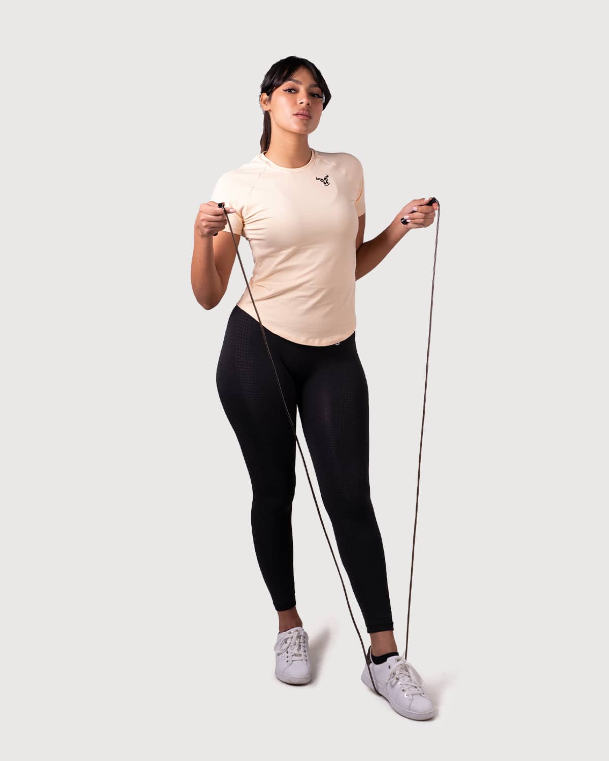 Essential T-shirt Femme - Crème
