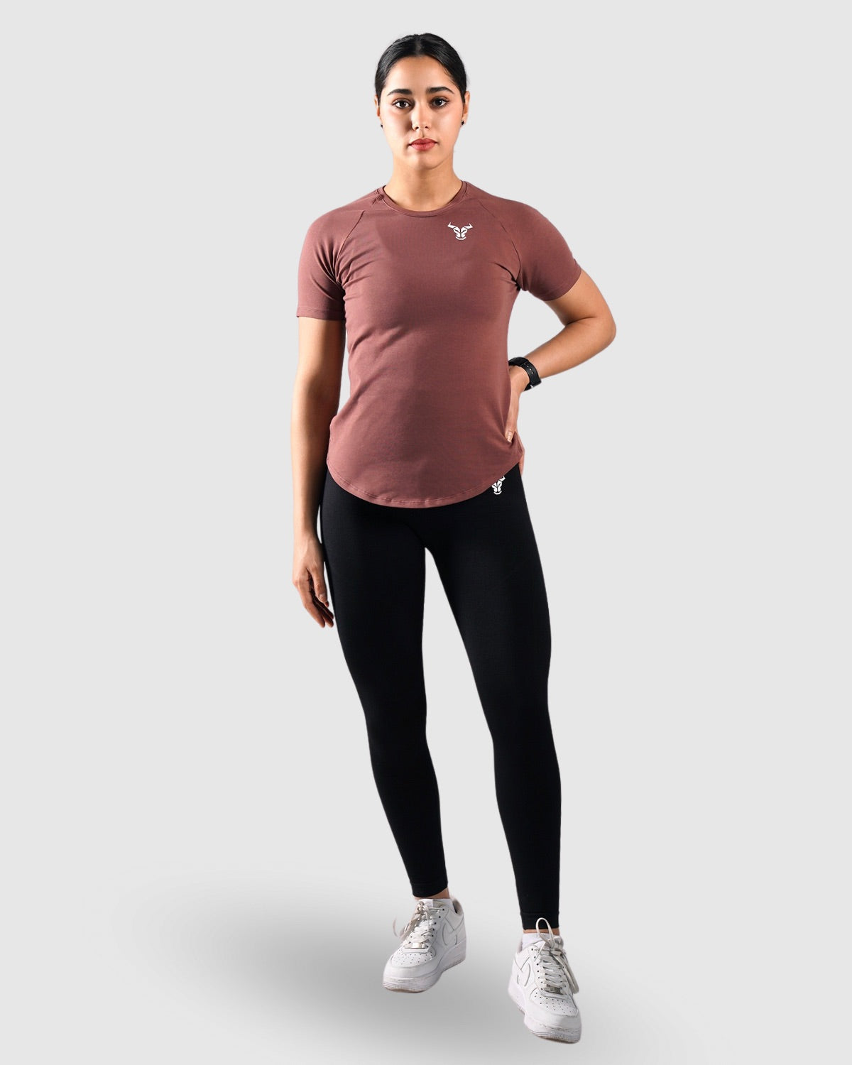 Essential T-shirt Women - Burgundy