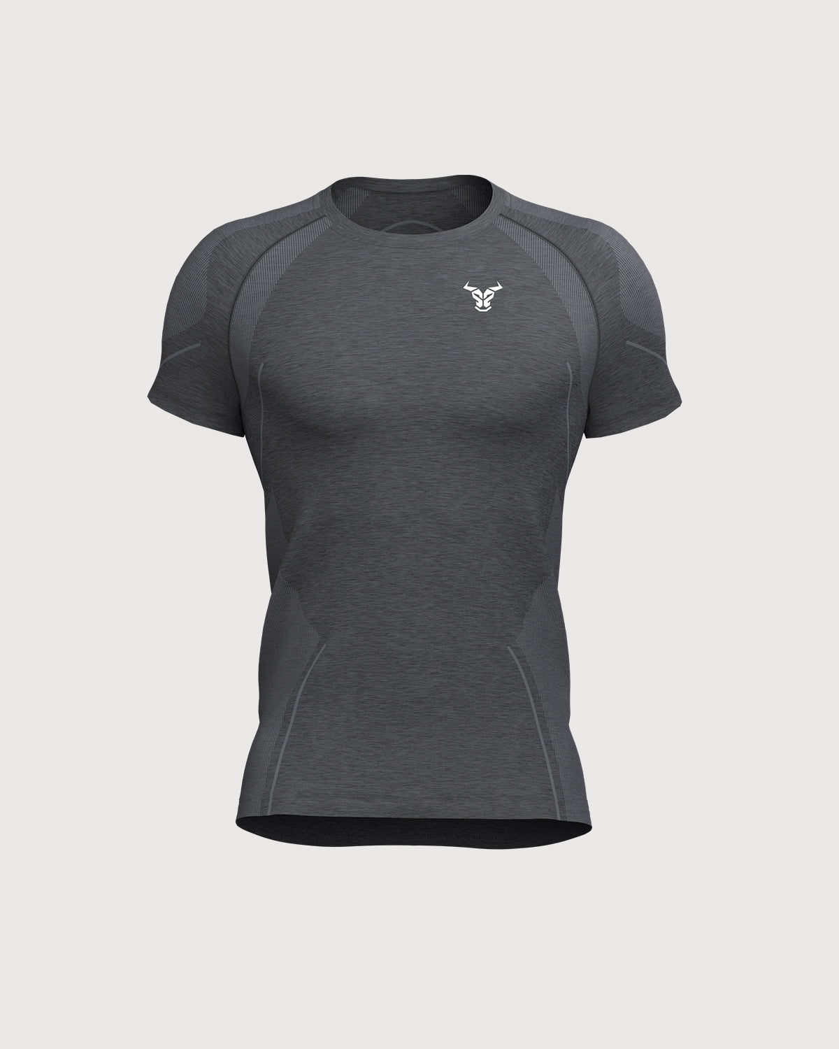Progress Seamless T-shirt - Noir chiné