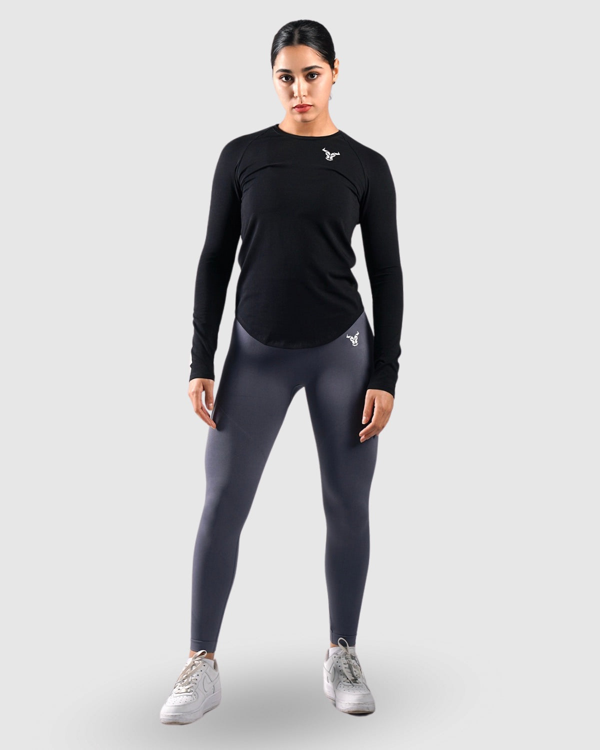 Essential Manches Longues Femme - Noir