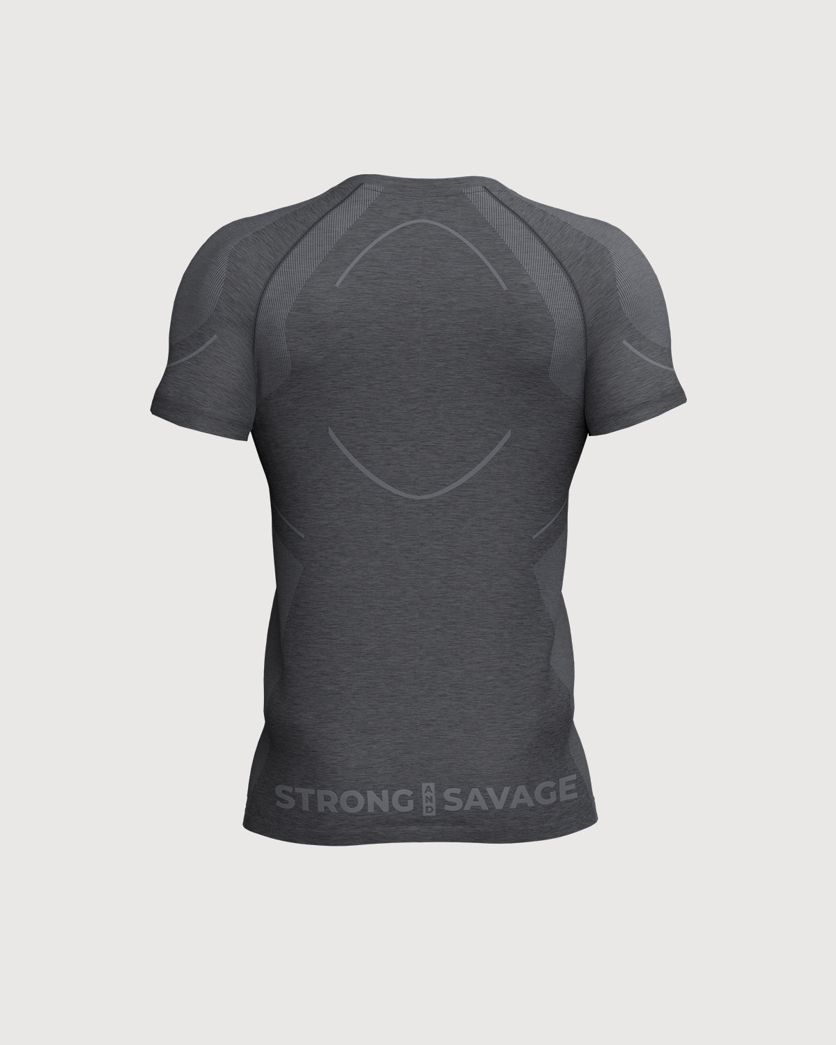 Progress Seamless T-shirt - Noir chiné