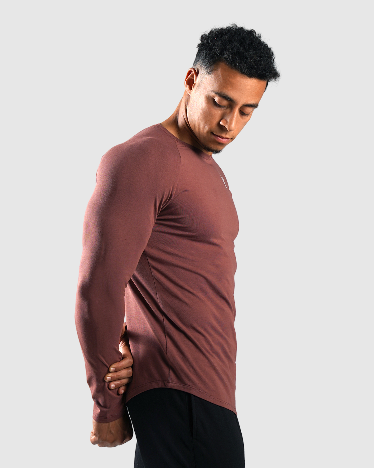 Essential Long Sleeve - Burgundy