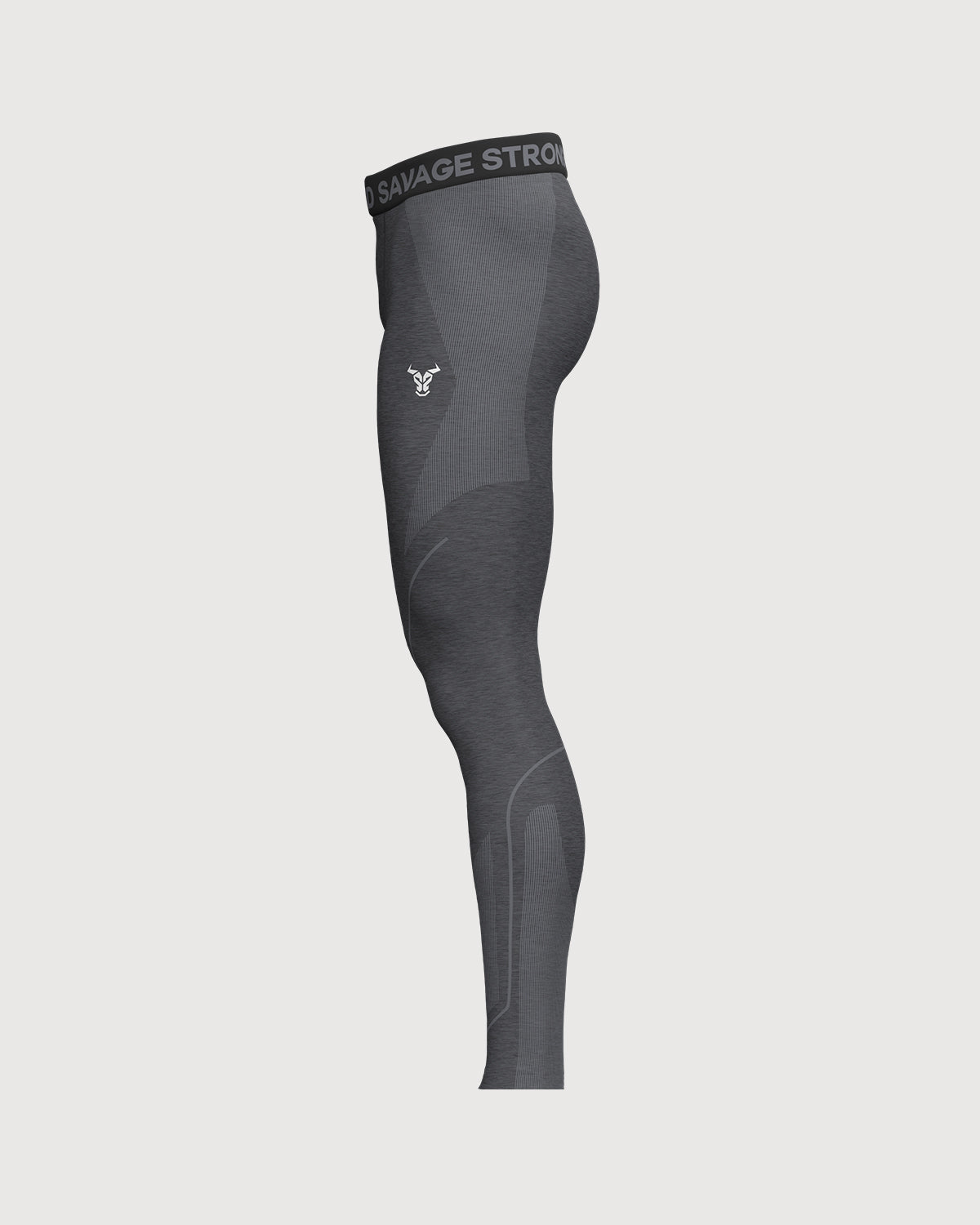 Progress Seamless Leggings - Noir Chiné