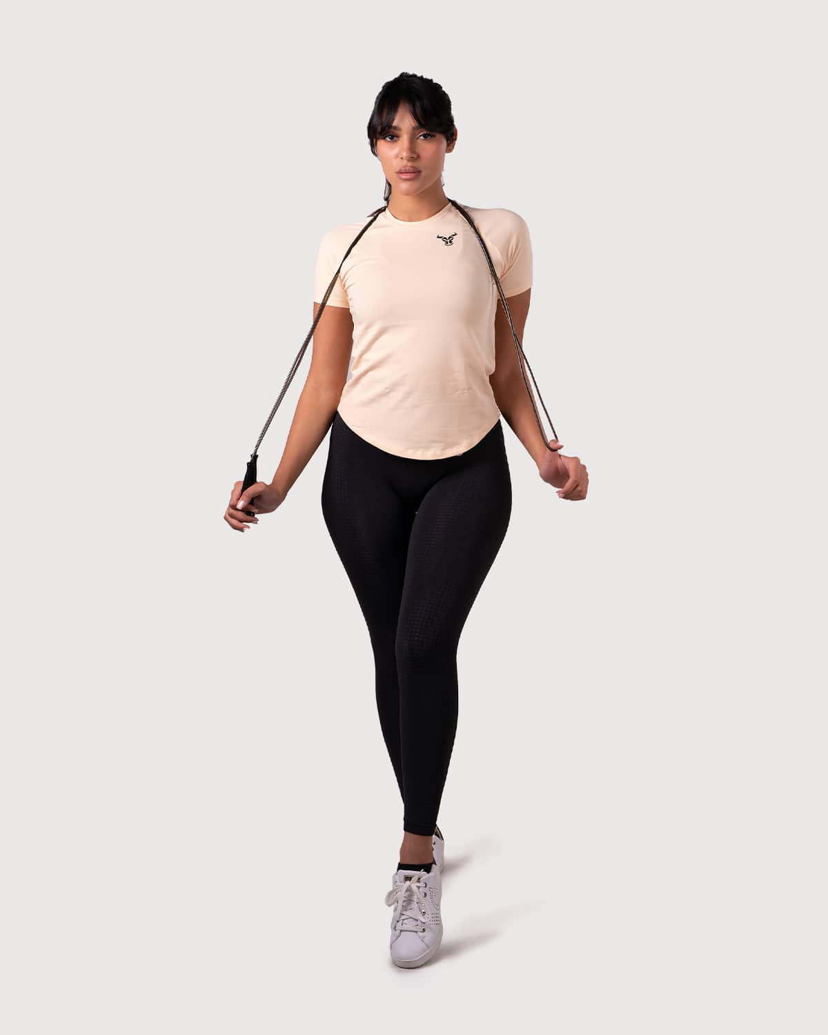Essential T-shirt Femme - Crème