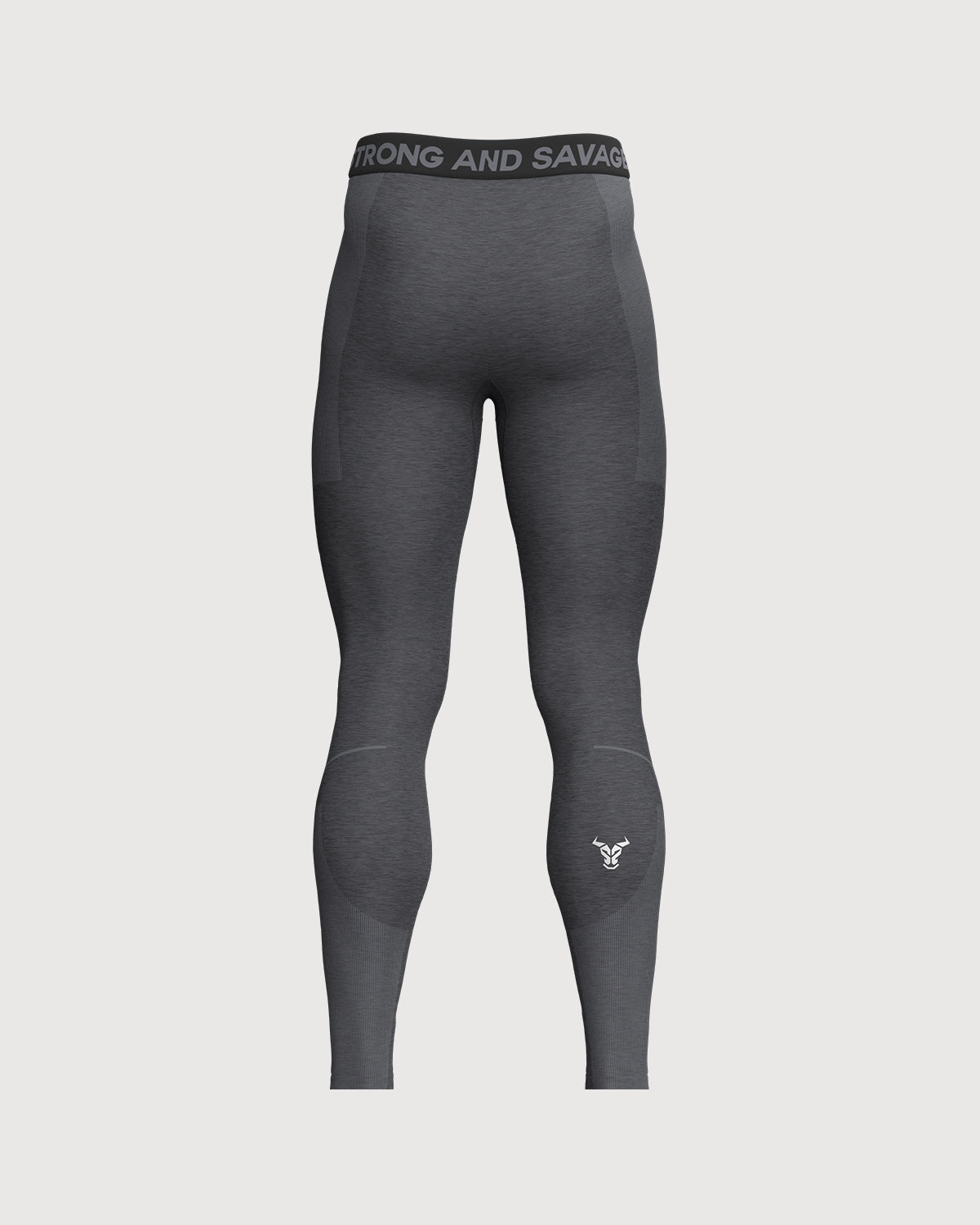 Progress Seamless Leggings - Noir Chiné