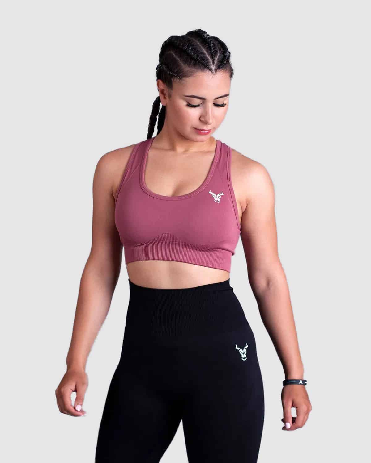 Essential Seamless Bra - Claret