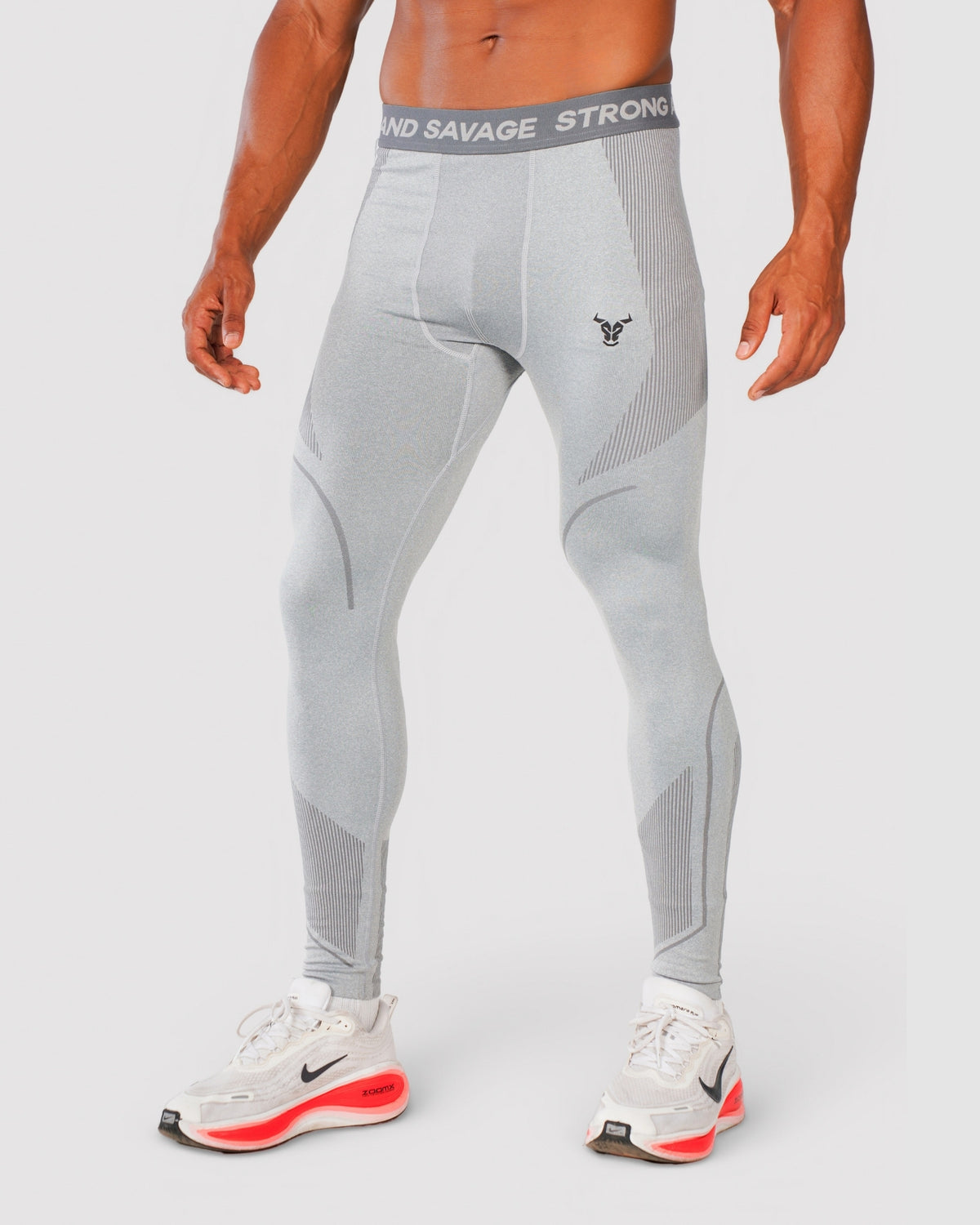 Progress Seamless Leggings - Grey Marl