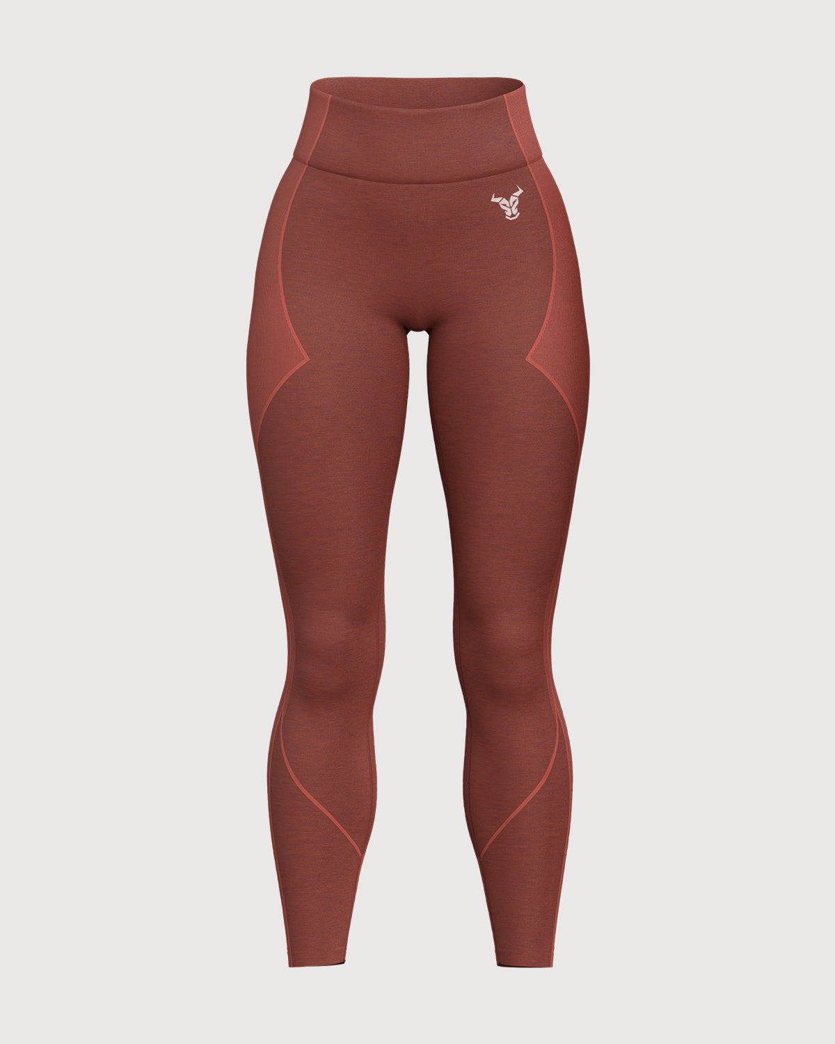 Progress Seamless Leggings - Coral Marl