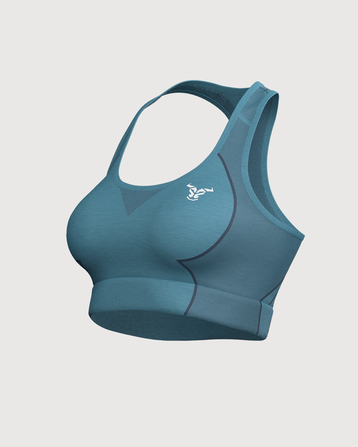Progress Seamless Bras - Blue Marl