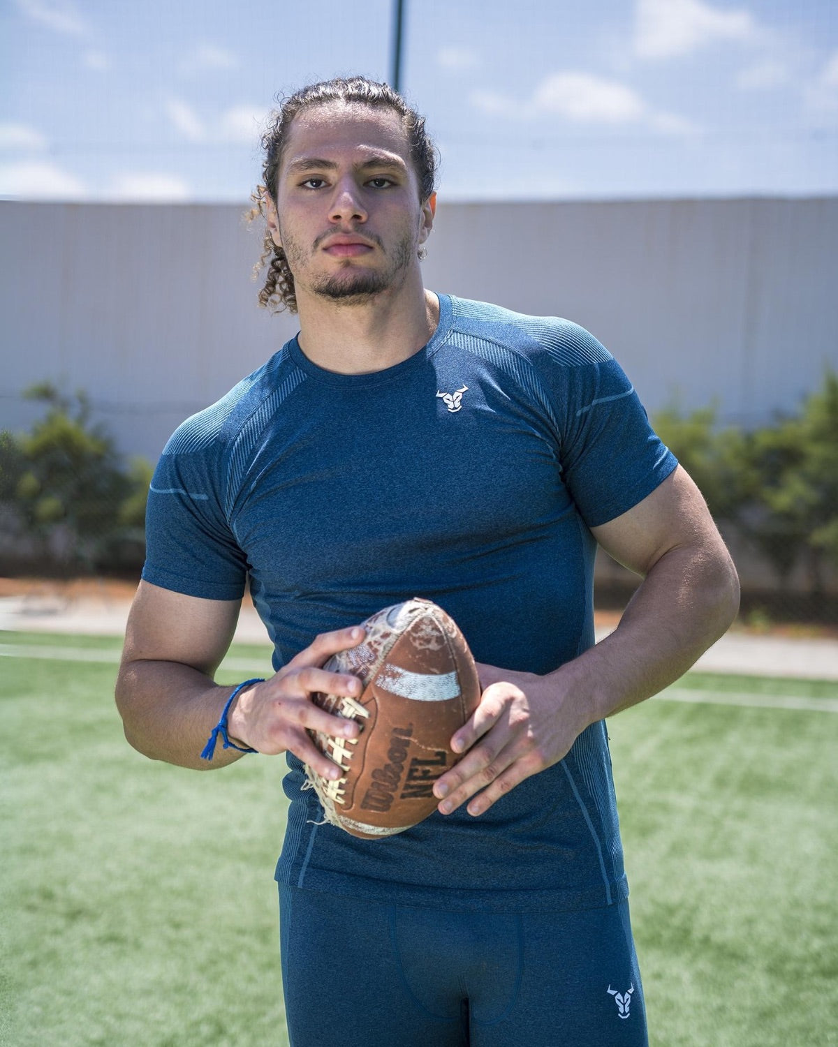 Progress Seamless T-Shirt - Marine Chiné