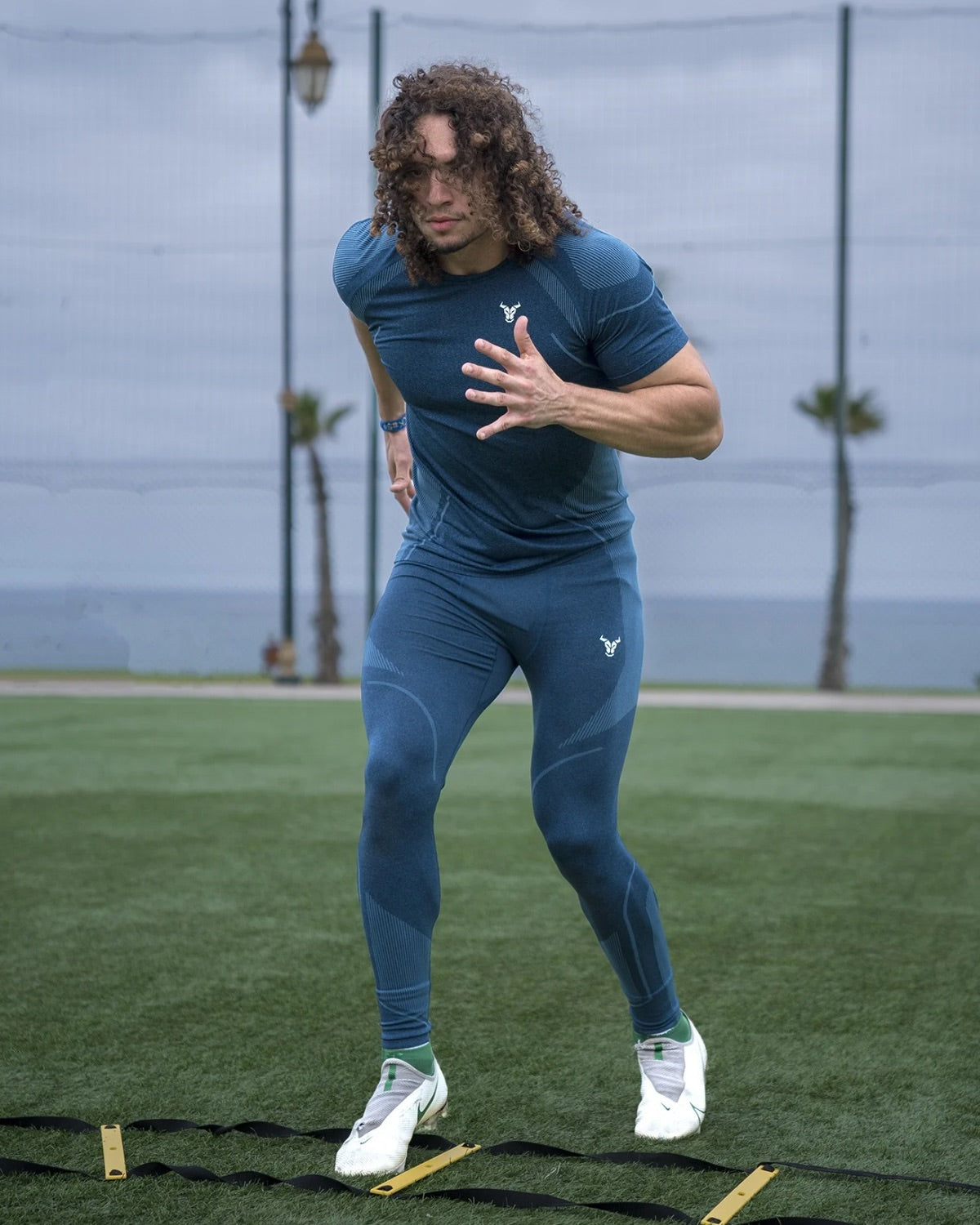 Progress Seamless T-Shirt - Marine Chiné