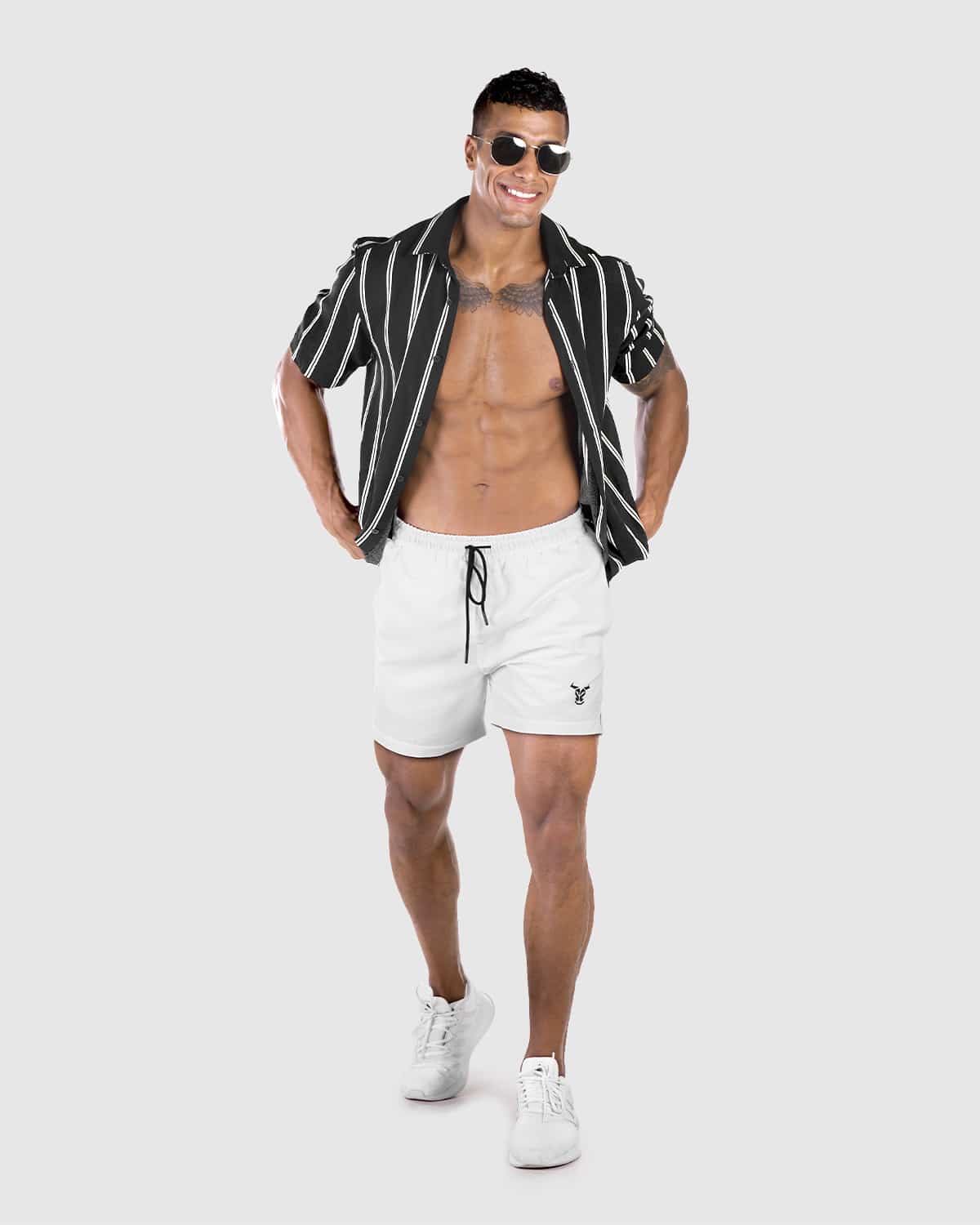 Core Swim Short - White
