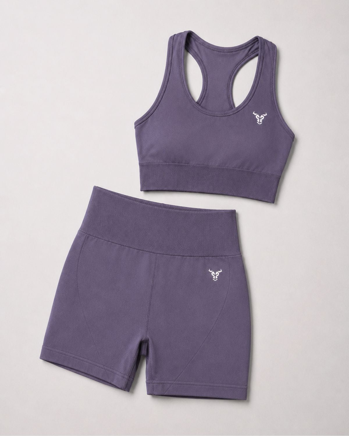 Bra & Short - Smokey Grey