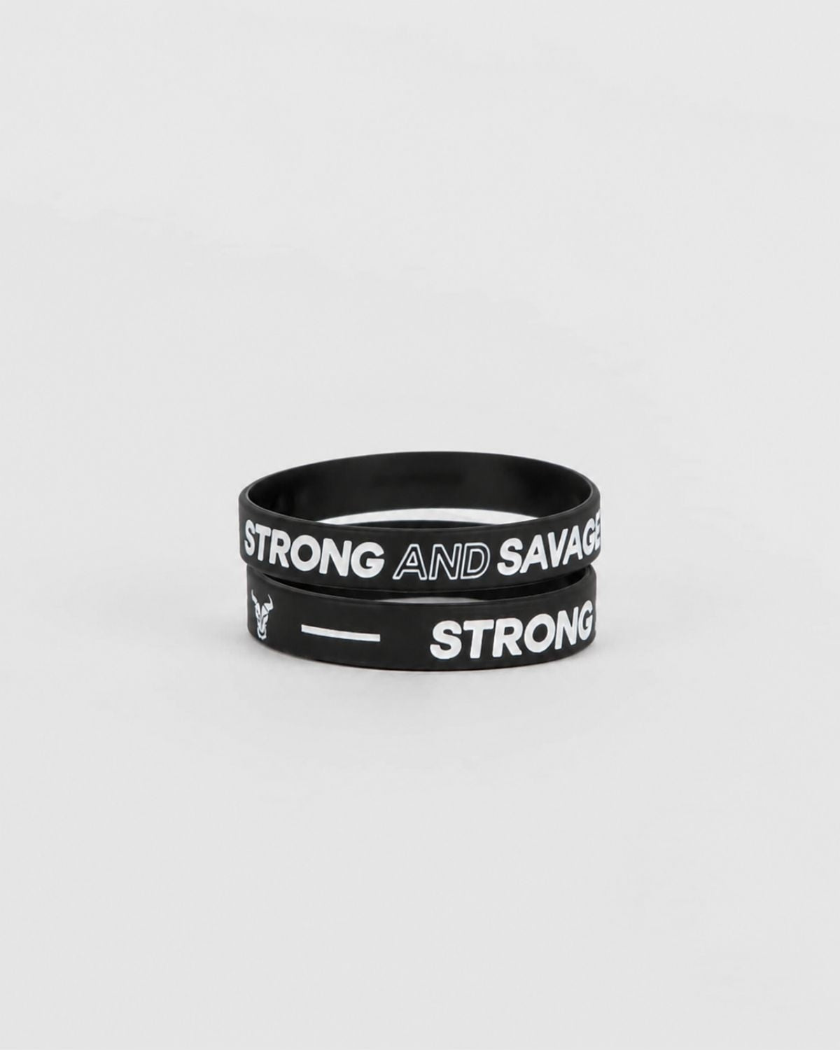 2pcs Silicone Wristbands - Black