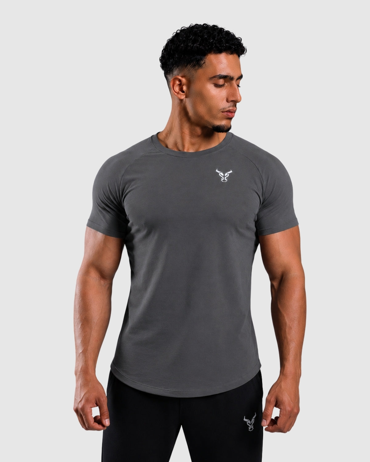 Essential T-shirt - Gris Chiné
