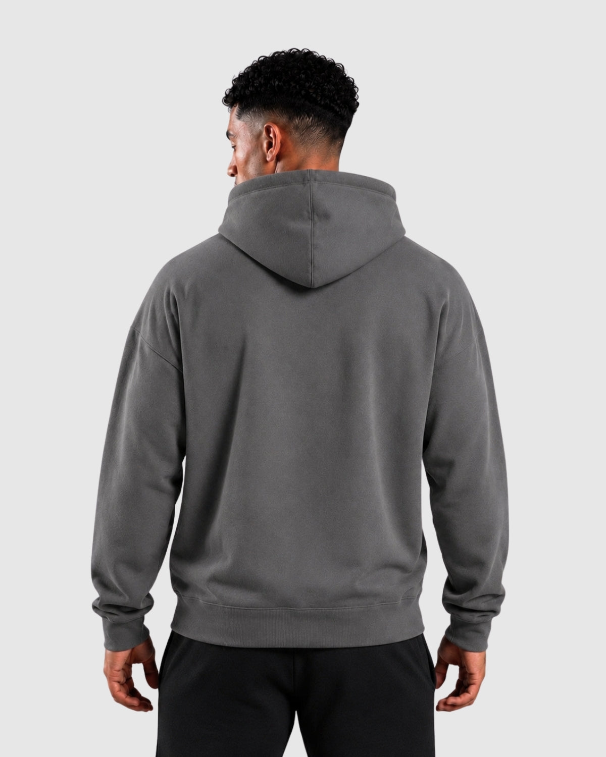 Essential Oversized Hoodie - Grey