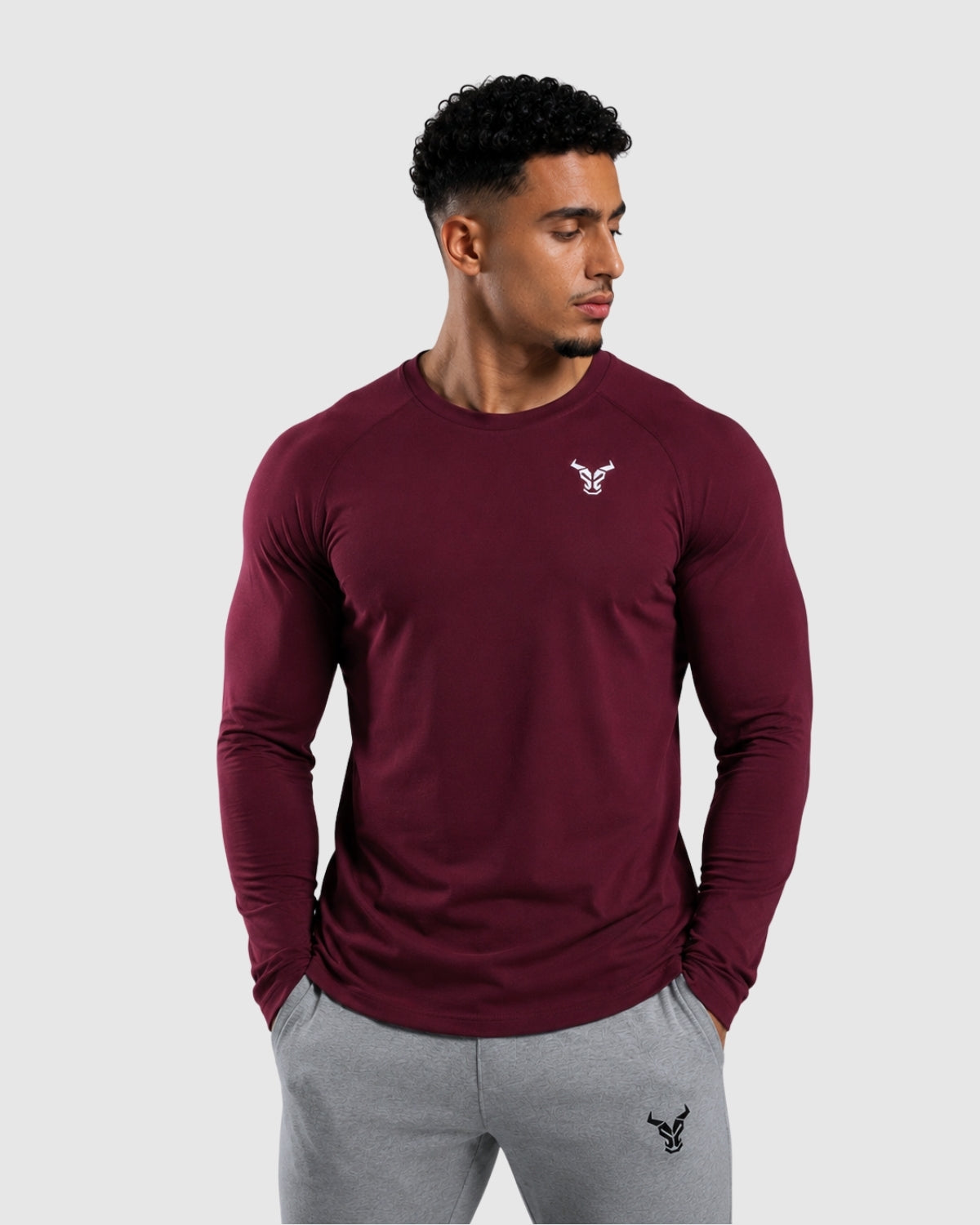 Essential Long Sleeve - Cherry