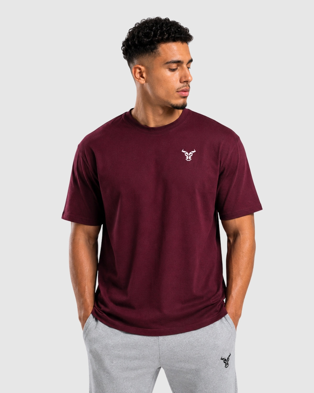 Essential Oversized T-shirt - Cherry