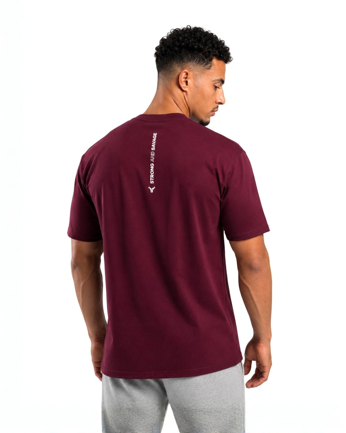 Essential Oversized T-shirt - Cherry