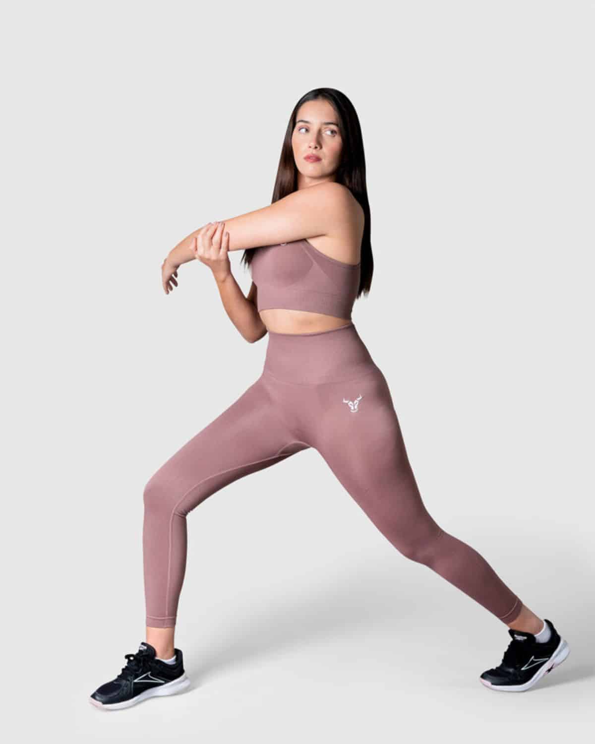 Essential Seamless Leggings - Brown