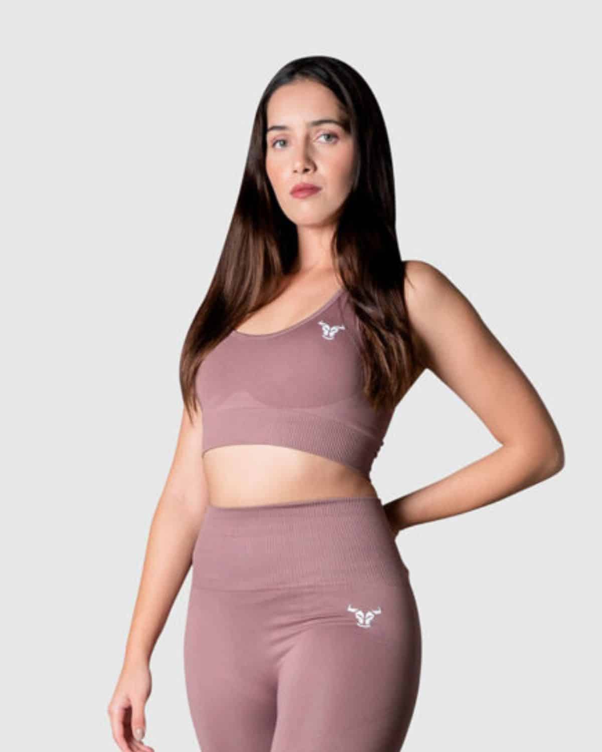 Essential Seamless Bra - Brown
