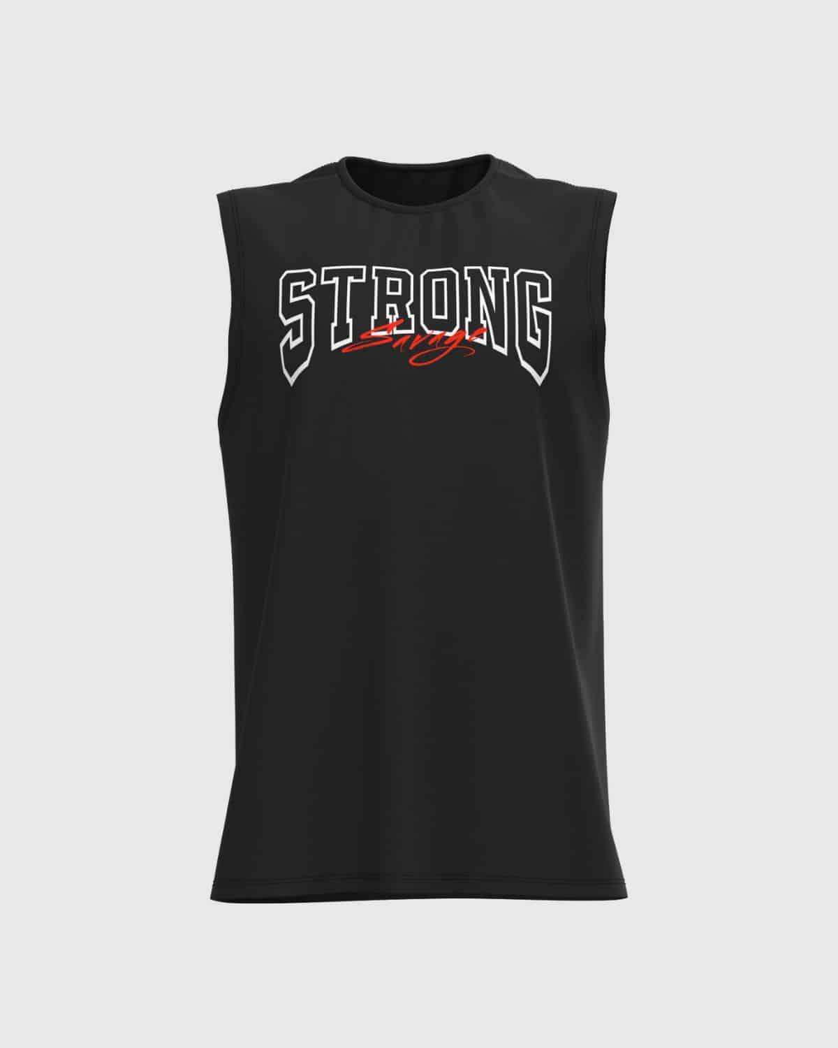 Strong Oversized Tank - Black