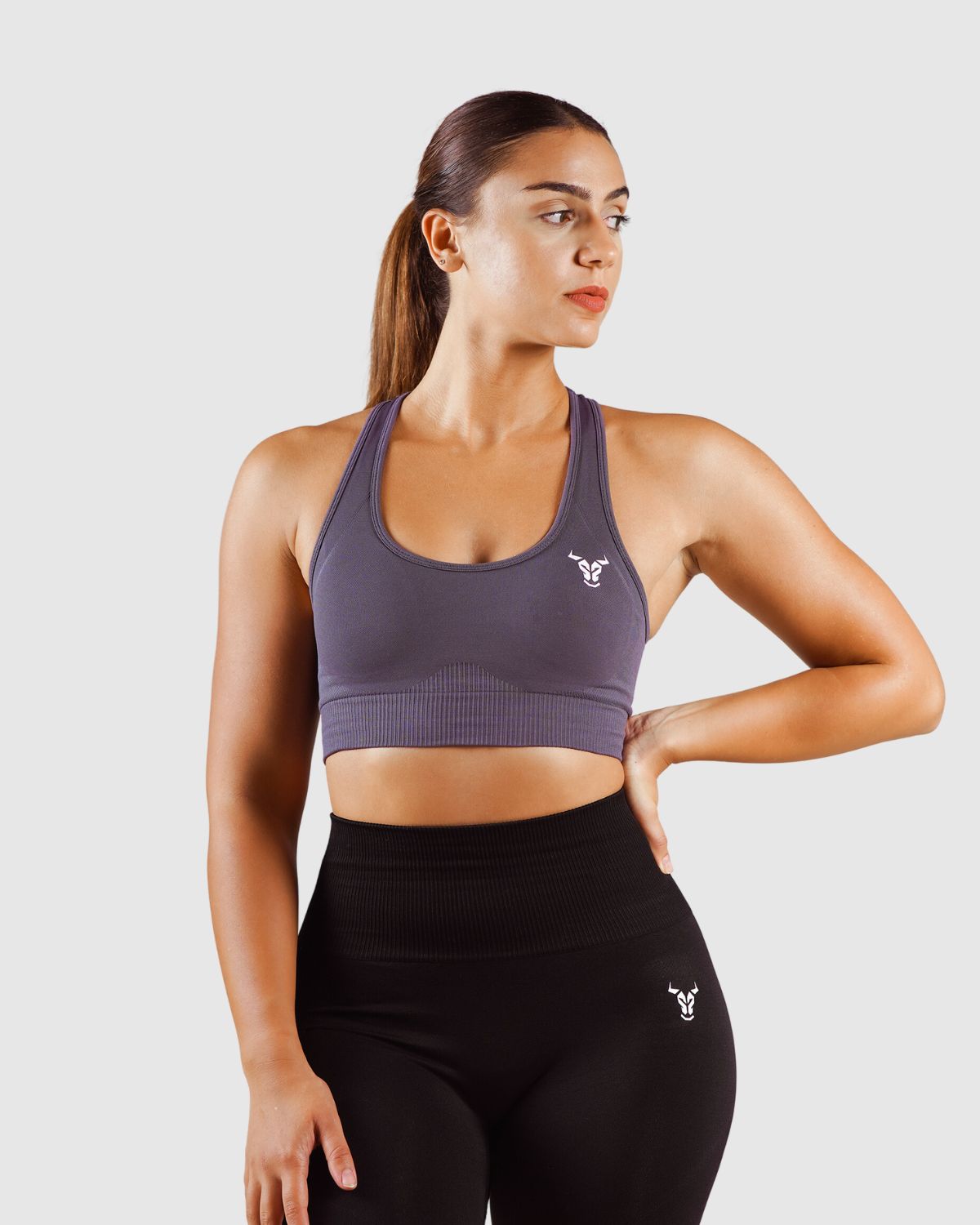Essential Seamless Bra - Smokey Grey