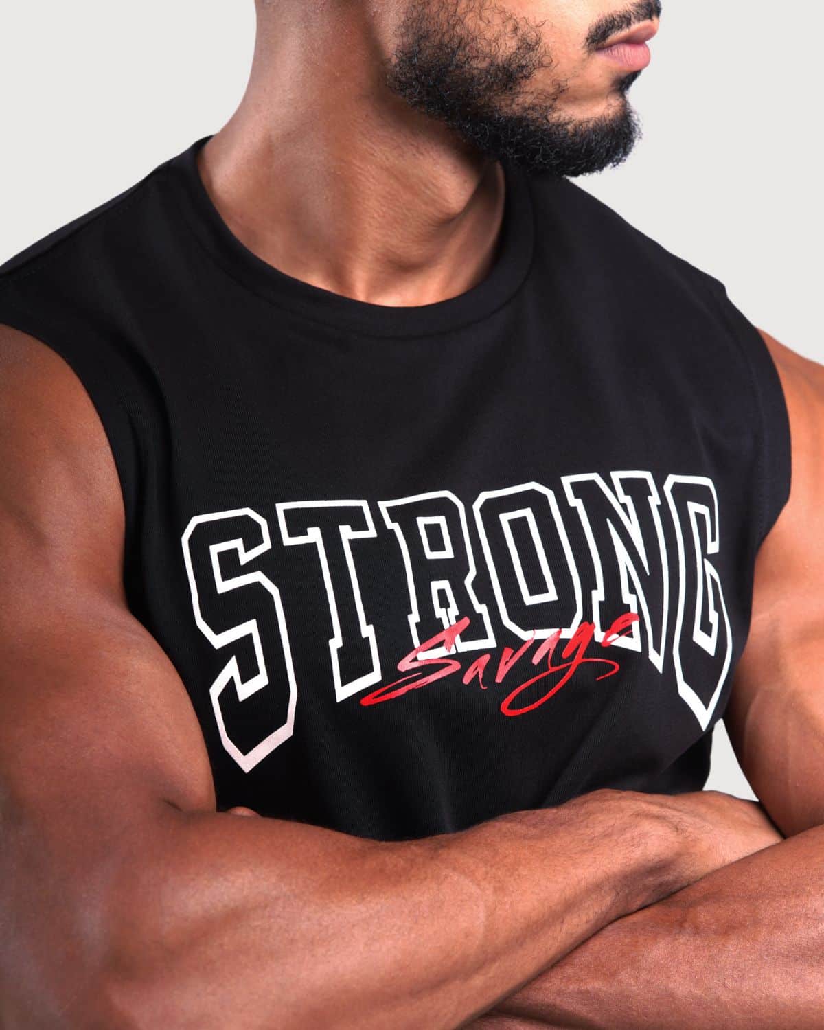 Strong Oversized Tank - Black