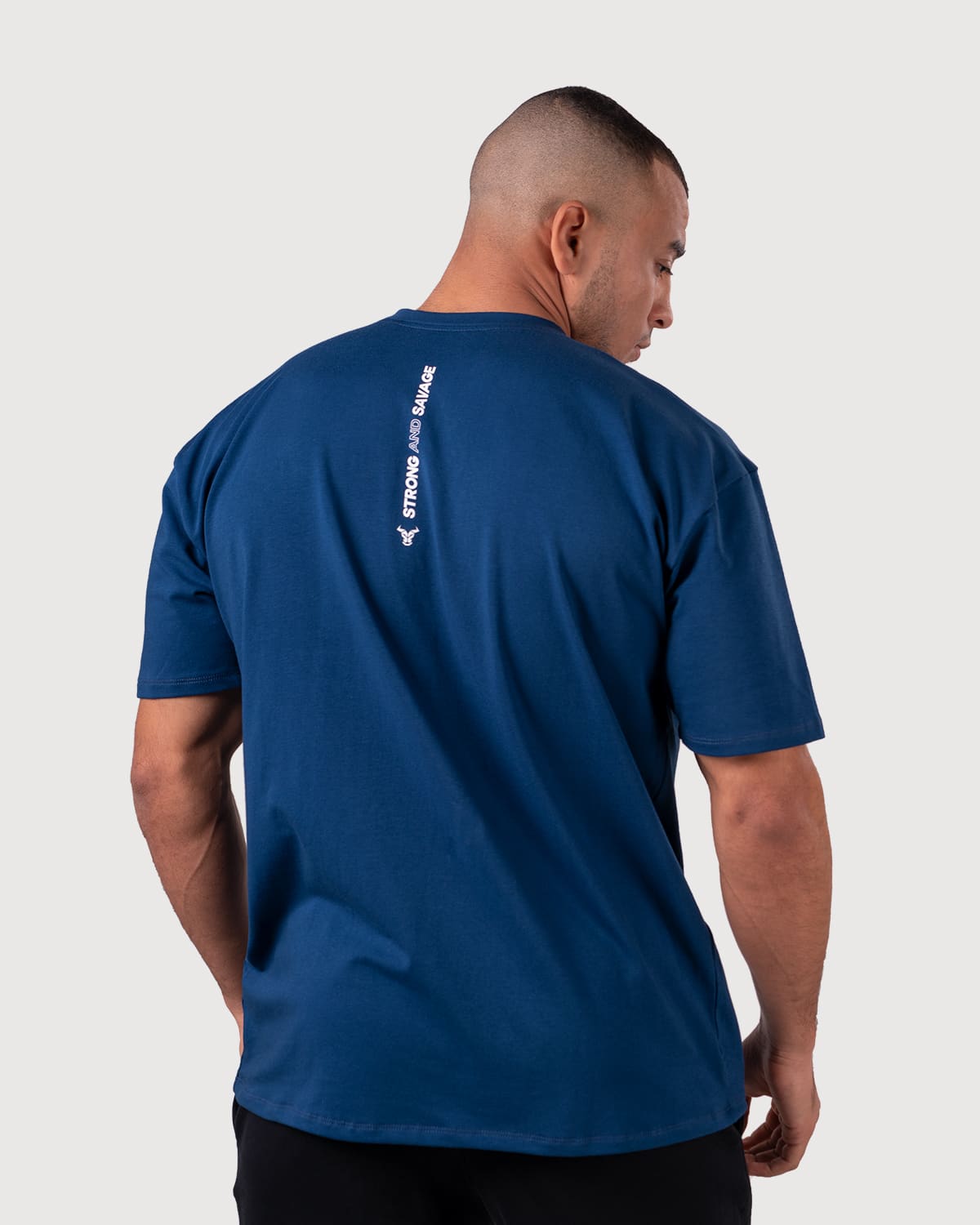 Essential Oversize T-shirt  - Marine
