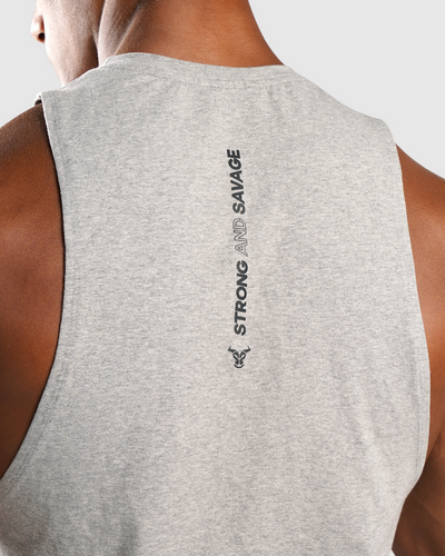 Essential Débardeur - Gris Chiné