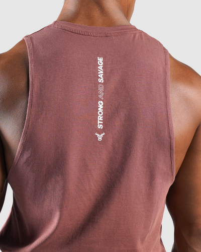 Essential Tank - Burgundy