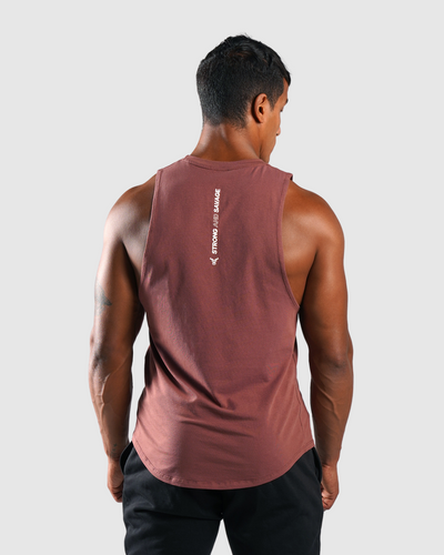 Essential Tank - Burgundy