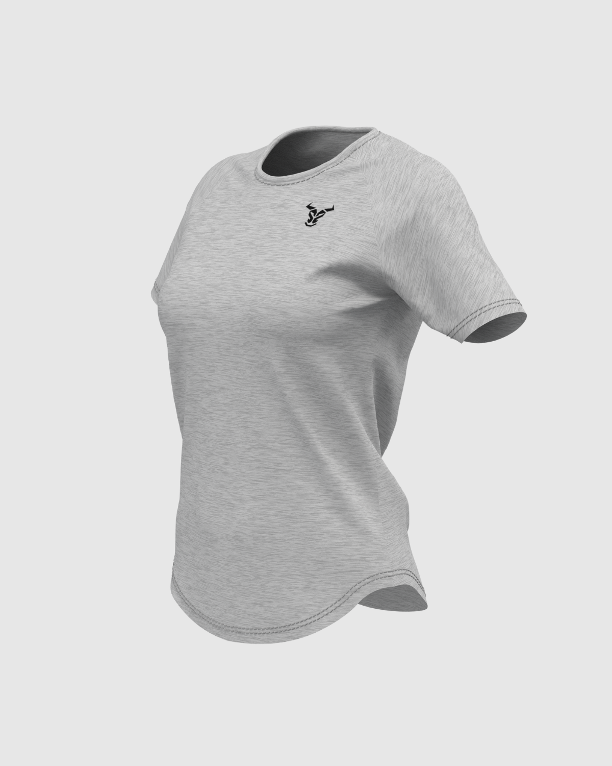 Essential T-shirt Women - Grey Marl