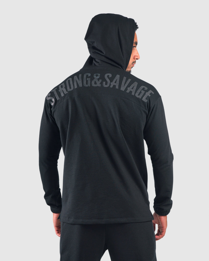 Glory Oversized Hoodie - Blackout – Strong And Savage