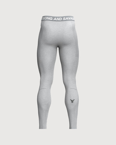 Progress Seamless Leggings - Grey Marl