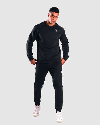 سوبرا سويت شيرت  - أسود