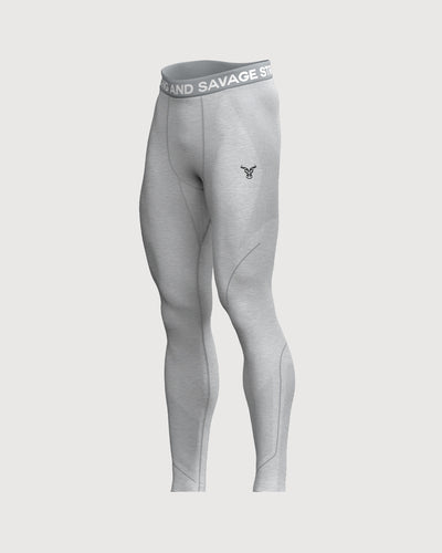 Progress Seamless Leggings - Grey Marl