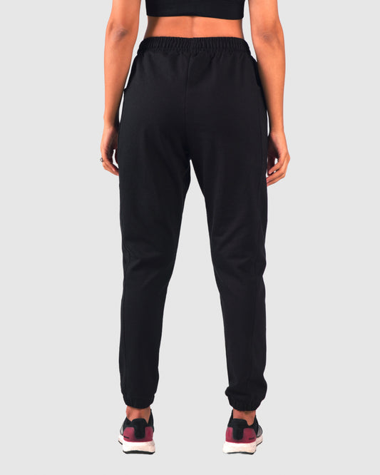 Glory Pantalon de jogging Femme Oversize  - Noir