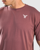Essential T-Shirt Oversize - Bordeaux