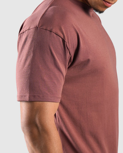 Essential Oversized T-shirt - Burgundy