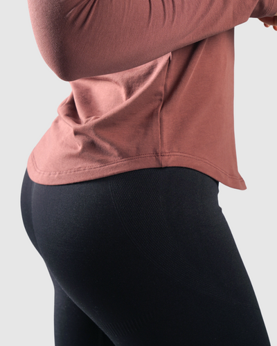 Essential Manches Longues Femme - Bordeaux