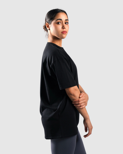 Essential Oversized Women T-shirt - Black