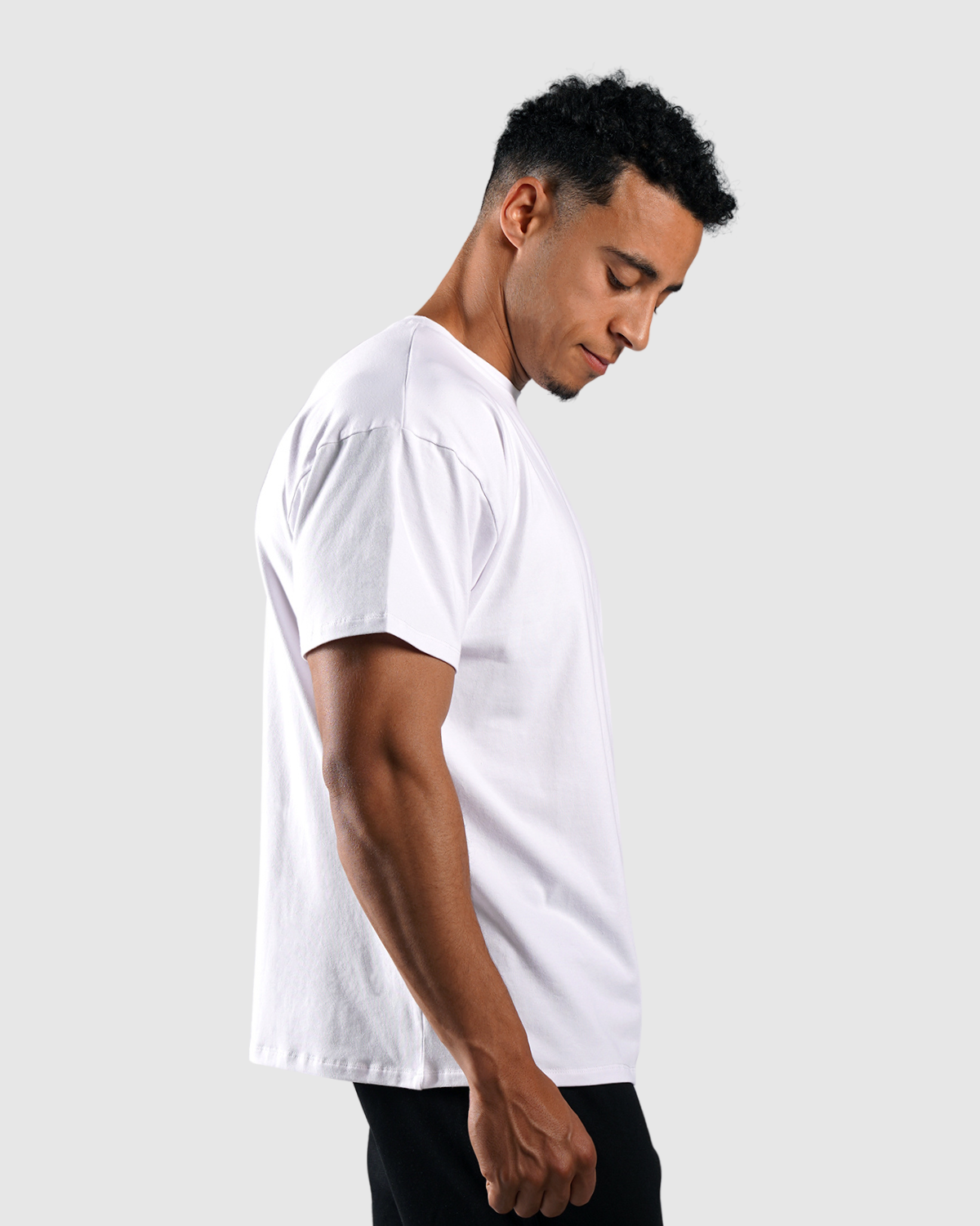 T-shirt oversize essentiel - Blanc